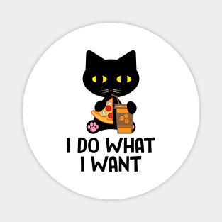 Kitten Attitude Design Magnet